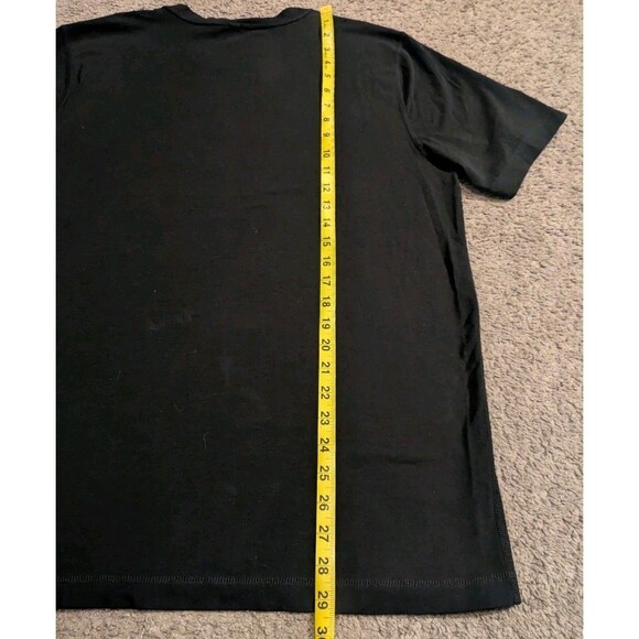 Vuori Tuvalu Tee Performance Black Short Sleeve Pima Cotton T-Shirt V101 Men's L - Picture 6 of 6